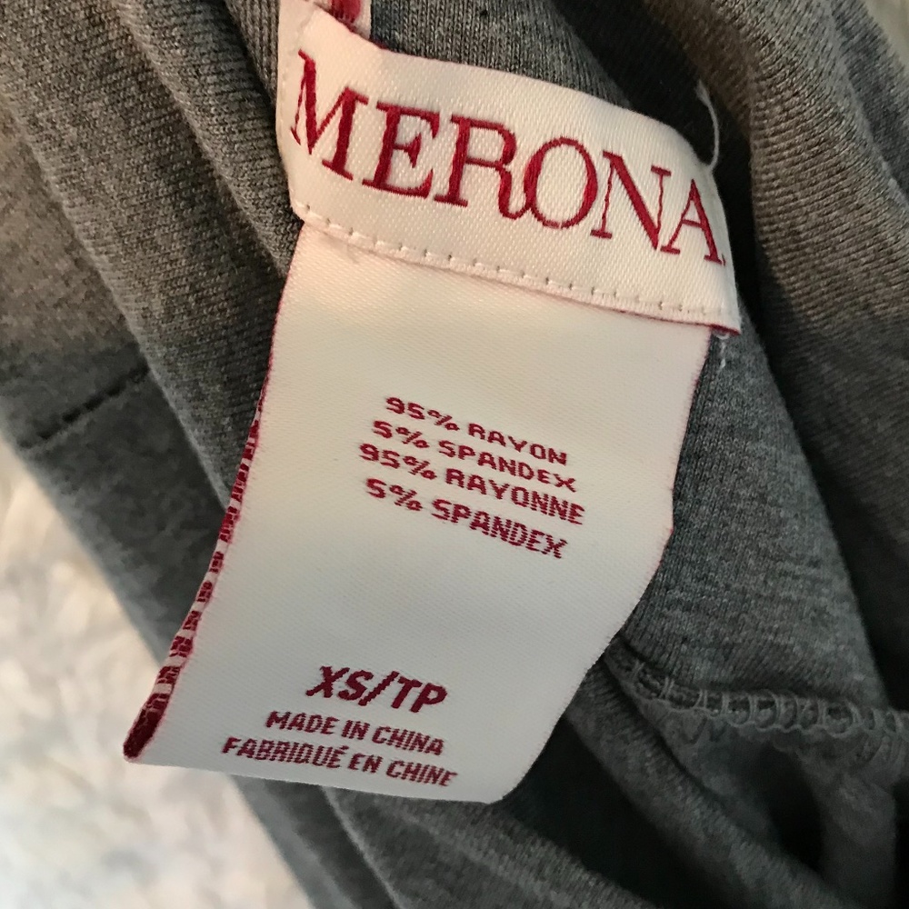 5 FOR $25 - Gray Stretchy Maxi Skirt XS - Picture 2 of 4